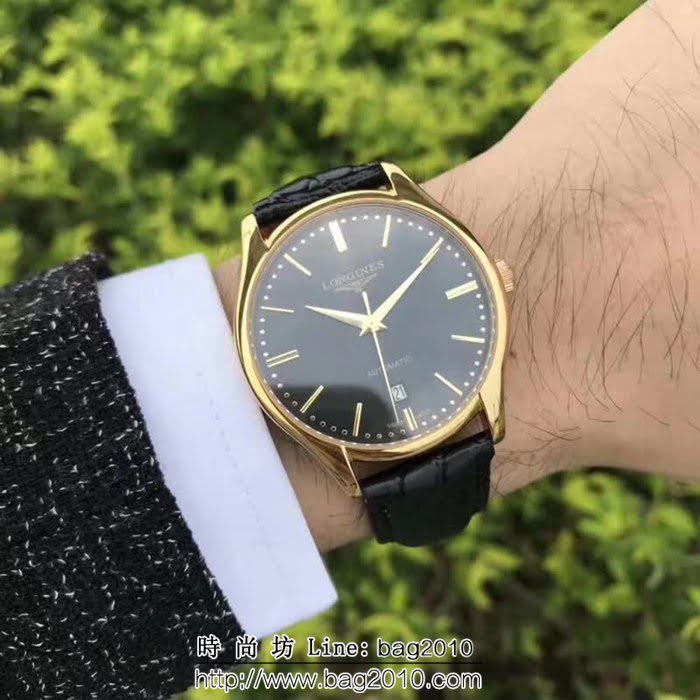 LONGINES浪琴 最新作品 精緻款男士腕表 WSS0492